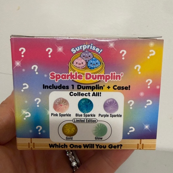Squishy sparkle Dumplin' surprise toy NEW sealed - Picture 3 of 5